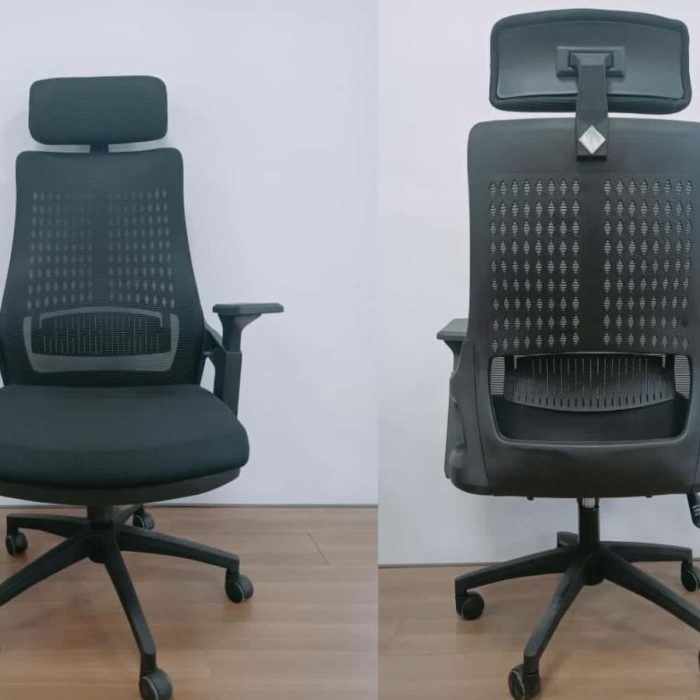 ErgoPro™ Mesh High-Back Ergonomic Office Chair with Adjustable Headrest & Lumbar Support